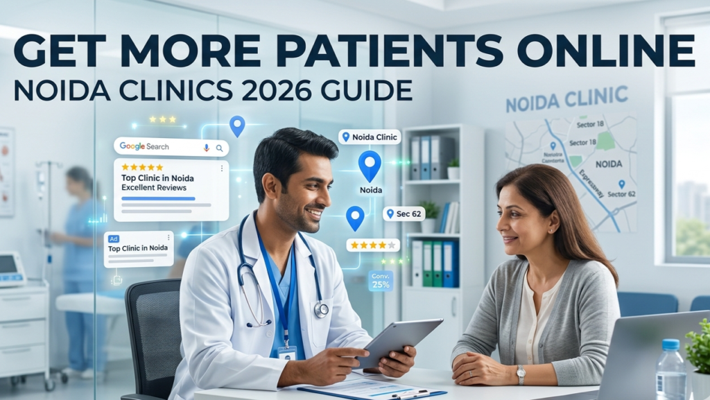digital marketing for clinics in Noida to get more patients online